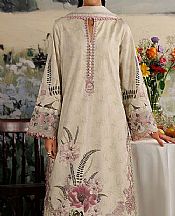 Zarqash Light Grey Lawn Suit- Pakistani Designer Lawn Suits