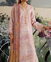 Zarqash Pink Lawn Suit- Pakistani Designer Lawn Suits
