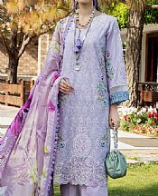 Lavender Lawn Suit- Pakistani Lawn Dress
