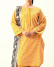 Butterscotch Lawn Suit