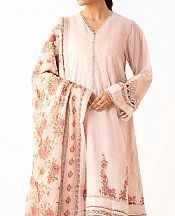 Pale Pink Lawn Suit