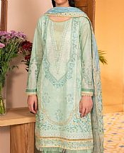 Mint Green Lawn Suit