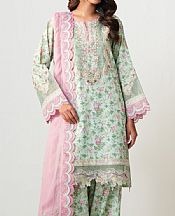 Mint Green Lawn Suit