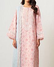Pink Lawn Suit