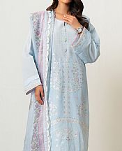 Light Blue Lawn Suit