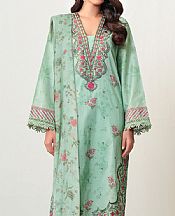 Mint Green Lawn Suit