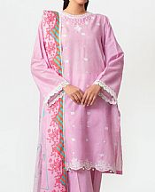 Pink Lawn Suit