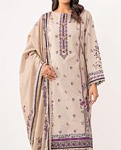 Beige Lawn Suit