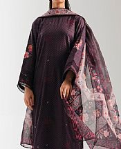 Dull Purple Lawn Suit