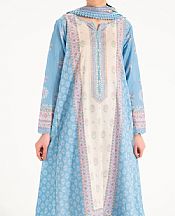 Light Blue Lawn Suit