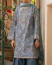 Slate Blue Lawn Suit