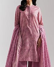 Dusty Pink Lawn Suit