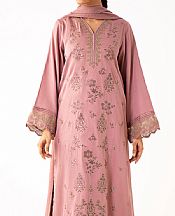 Pink Cotton Satin Suit