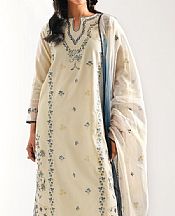 Off White Cotton Suit