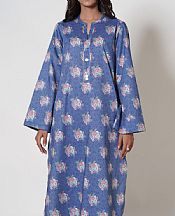 Zeen Faded Blue Cambric Suit (2 pcs)- Pakistani Designer Lawn Suits