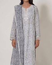 Zeen Grey Cambric Suit- Pakistani Designer Lawn Suits