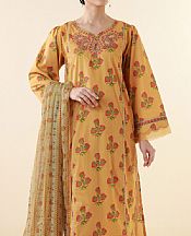 Zeen Dull Orange Lawn Suit- Pakistani Lawn Dress