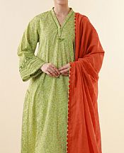 Zeen Apple Green Lawn Suit- Pakistani Lawn Dress