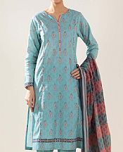 Zeen Moonstone Blue Lawn Suit- Pakistani Designer Lawn Suits