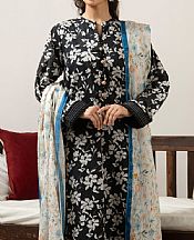 Zeen Black/Off White Lawn Suit- Pakistani Lawn Dress