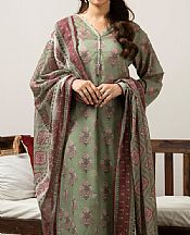 Zeen Green Lawn Suit- Pakistani Lawn Dress
