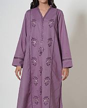 Zeen Lavender Cambric Suit (2 Pcs)- Pakistani Lawn Dress