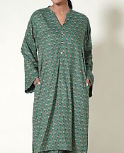 Zeen Teal Linen Suit (2 Pcs)- Pakistani Winter Dress