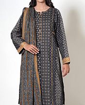 Zeen Dark Grey Cambric Suit- Pakistani Designer Lawn Suits