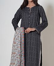 Zeen Ebony Clay Cambric Suit- Pakistani Lawn Dress