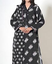 Zeen Black Cambric Suit- Pakistani Designer Lawn Suits