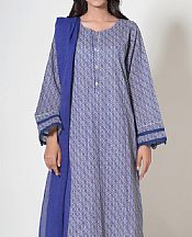 Zeen Blue Lawn Suit- Pakistani Lawn Dress