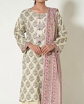 Zeen Ivory Khaddar Suit- Pakistani Winter Clothing