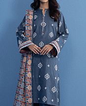 Zeen Marlbe Blue Slub Suit- Pakistani Winter Clothing