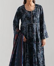 Zeen Navy Lawn Suit- Pakistani Lawn Dress