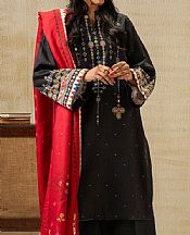 Zeen Black Khaddar Suit- Pakistani Winter Clothing