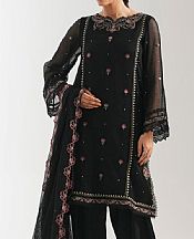 Zeen Black Net Suit- Pakistani Chiffon Dress