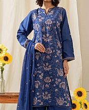 Zeen Blue Cambric Suit- Pakistani Lawn Dress