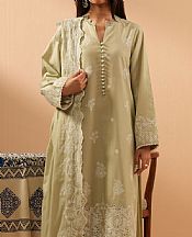Zeen Sage Green Lawn Suit- Pakistani Designer Lawn Suits
