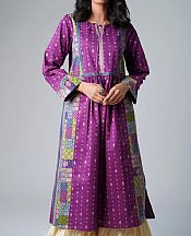 Plum Lawn Kurti- Pakistani Lawn Dress