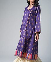 Purple Lawn Kurti- Pakistani Lawn Dress