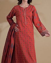 Red Jacquard Suit- Pakistani Lawn Dress