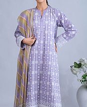 Lilac Cambric Suit- Pakistani Lawn Dress