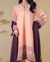 Tea Pink Jacquard Suit- Pakistani Designer Lawn Dress