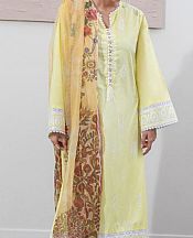 Zellbury Cream Cambric Suit- Pakistani Winter Dress