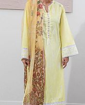 Zellbury Cream Cambric Suit- Pakistani Winter Clothing