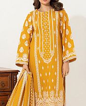 Zellbury Orange Cambric Suit- Pakistani Winter Dress