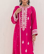 Zellbury Brink Pink Cambric Suit- Pakistani Winter Dress