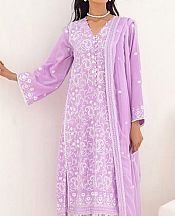 Zellbury Iris Purple Cambric Suit- Pakistani Winter Clothing