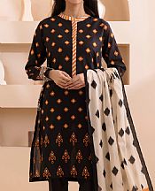 Zellbury Black Lawn Suit- Pakistani Lawn Dress