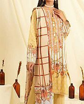 Sand Gold Cambric Suit- Pakistani Winter Dress